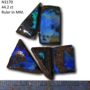 Rough Boulder Opal 44.20 ct 100% Australian Natural Rough Opal From QLD N3170 - Picture 1 of 3