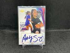 Ashley Sanchez Autograph blue ink SP Team USA USWNT Soccer Card! 2023 Parkside