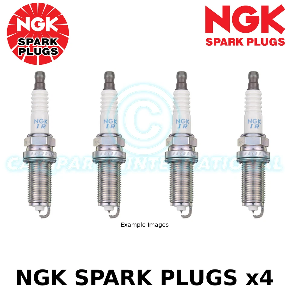 NGK Laser Platinum Spark Plug - Stk No: 7550 - Part No: PZFR6F - x4 - Image 1 of 1
