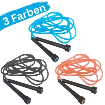 Springseil Sprungseil für Erwachsene & Kinder zum Seilspringen verstellbar  - Bild 1 von 4