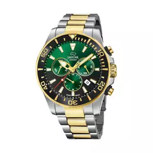Jaguar Men's Swiss Quartz Chronograph Watch - Model J862/5, Two-Tone Stainless S - Picture 1 of 4