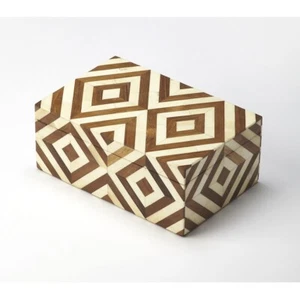 Butler Maya Wood & Bone Inlay Storage Box, Multi-Color - 6116338 - Picture 1 of 1