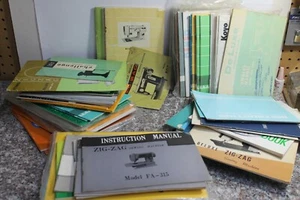 Libretto istruzioni manuale macchina da cucire antica H7 vintage varie marche - Foto 1 di 98