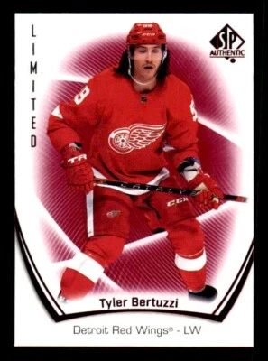 2021-22 SP Authentic Limited #26 Tyler Bertuzzi Red Wings - Image 1 of 2