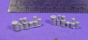 LATAS Y TAMBORES APILADOS ESCALA S S SN3 1/64 MODELO WISEMAN DETALLES PIEZAS: S344 - Imagen 1 de 1