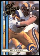 1990 Action Packed All-Madden Jackie Slater Los Angeles Rams #10