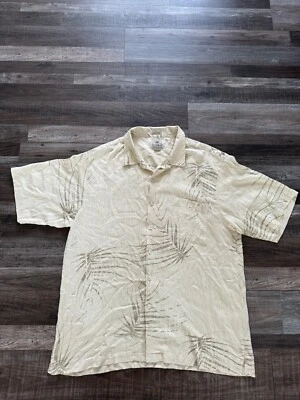 Luau Finest Silk Edición Limitada Hawaiano Abotonado Para Hombre Talla XL Foto 1 de 4