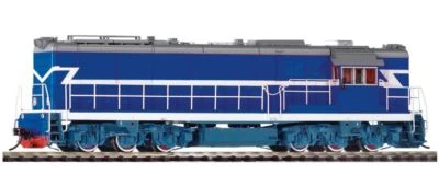 Piko China Railway DF7C Diesel Locomotive (Blue / Orange) (HO scale) - Image 1 of 3
