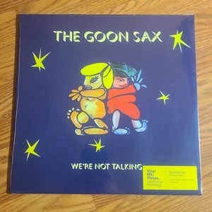 THE GOON SAX WE'RE NOT TALKING YELLOW VINYL ME PLEASE VMP NEW SEALED 303/500 - Picture 1 of 4