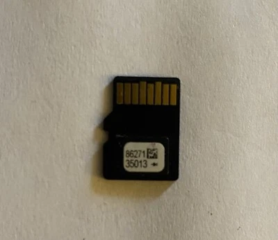 TOYOTA Prius 2021 Navigation Micro SD Card 86271-35013 OEM - Image 1 of 2
