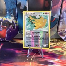 Pokemon Card Card Dragoran Lv. 61 Legends Awakend Dragonite Reverse Holo Exc+