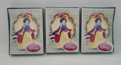 Tarjetas de Navidad de vacaciones Disney Princesa Blancanieves papel mágico nuevas 3 paquetes Foto 1 de 4