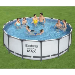 Steel Pro MAX Swimmingpool-Set Rund 457x122 cm - Bild 1 von 9