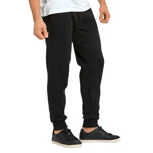 Men's Fleece Jogger Heavyweight Sweatpants Cotton Drawstring and Pockets Causal - Picture 1 of 22