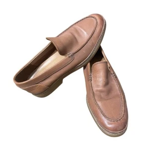 NEW Allen Edmonds Wilder Loafers Mens 11 D Brown Calf Leather Venetian Slip-On - Picture 1 of 10