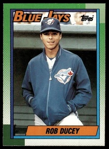 1990 O-Pee-Chee Rob Ducey Toronto Blue Jays #619 - Picture 1 of 2