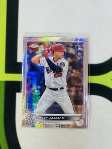 2022 Topps Chrome Baseball Prism Refractor # 103 Riley Adams RC - Bild 1 von 1