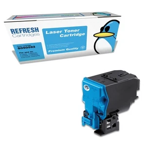 Refresh Cartridges Cyan C13S050592 Toner Compatible With Epson Printers - Afbeelding 1 van 9