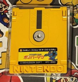 Bomberman Hong Kong Famimaga Nintendo Famicom Disk System Japan Import US Seller