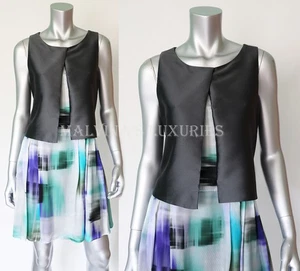 VESTIDO ARMANI COLLEZIONI DE GIORGIO ARMANI PINCELADA IMPRESIÓN PINTURA $1,450 z 44 8 - Imagen 1 de 10