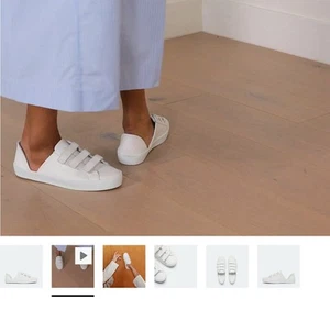 Freda Salvador White Libby D'Orsay Sneaker Gr. 5,5 in Top Zustand - Bild 1 von 15