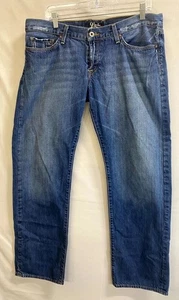 Lucky Brand Riley Jeans Damen 14/32 blau Medium Wash Denim Baumwolle gerades Bein - Bild 1 von 14