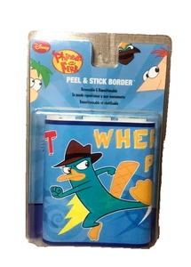 PHINEAS & FERB 6 Wall Decals DISNEY XD Removable MIP OOP E* - Picture 1 of 22