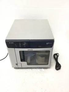 Epson PP-100II Disc Publisher Model N181A 3xStacker Trays Working FREE SHIPPING - Picture 1 of 11