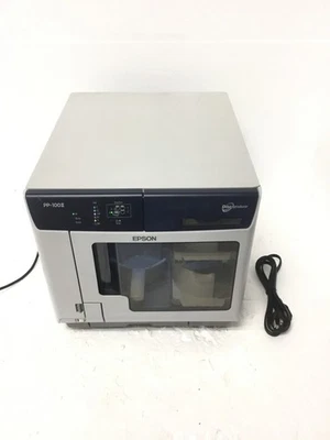 Epson PP-100II Disc Publisher Model N181A 3xStacker Trays Working FREE SHIPPING - Image 1 of 4