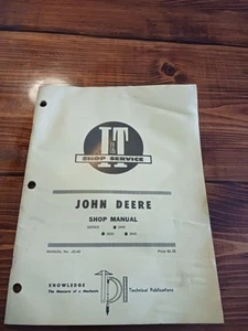 John Deere Werkstatthandbuch 2440 2630 2640 Handbuch Nr. JD-40 - Bild 1 von 9