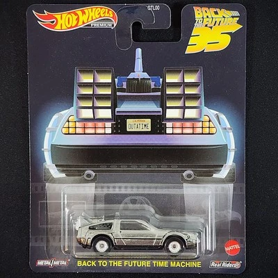 Mattel Hot Wheels Back To The Future - 35th Anniversary Delorean - Image 1 of 2