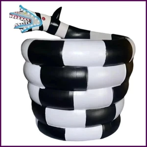 Divertido cubo de palomitas de maíz cubo de gusano de arena, horror Halloween tazón de palomitas de maíz - Imagen 1 de 24