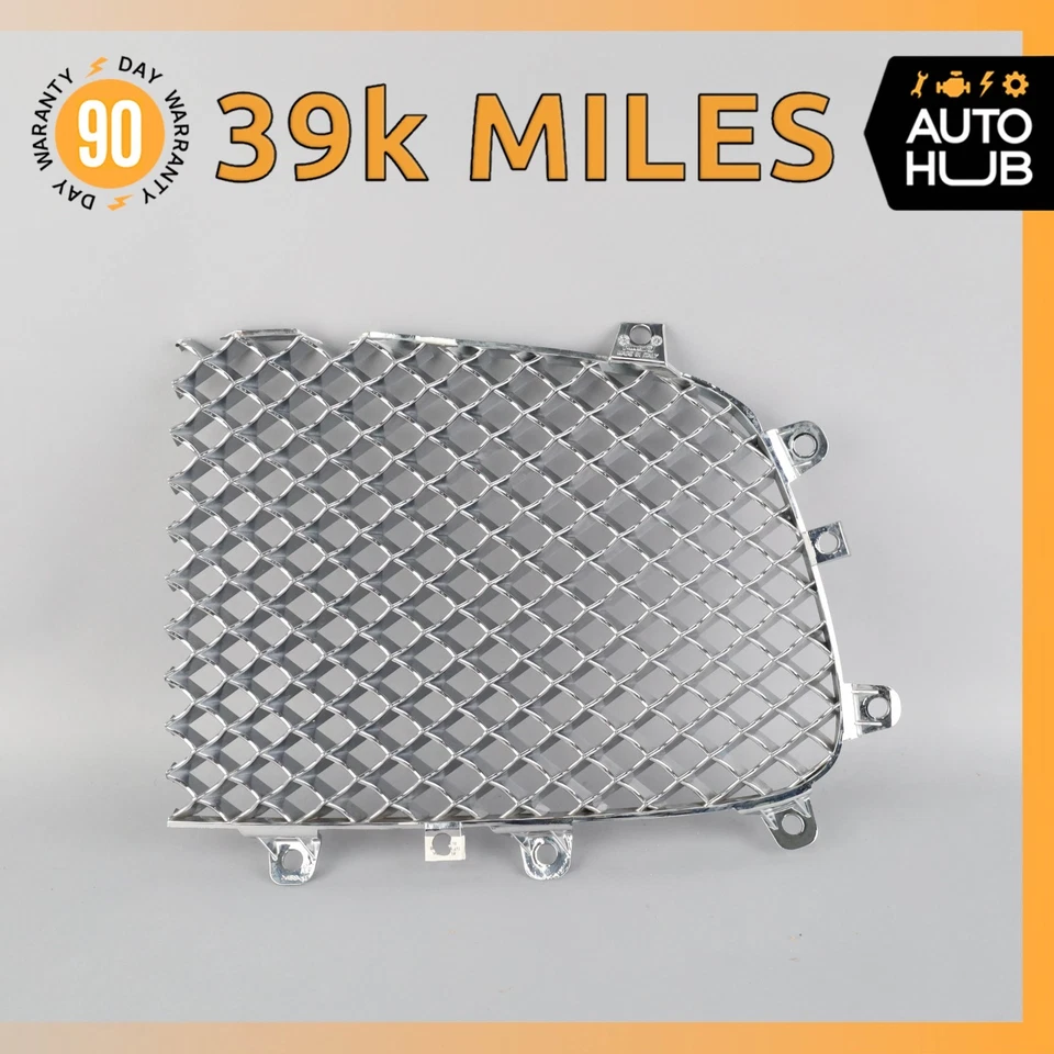 Parrilla de radiador con capó derecho OEM 39k Bentley Continental Flying Spur GT GTC Foto 1 de 4