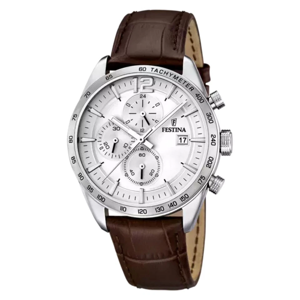 Watch Festina F16760/1 Timeless chronograph Man 43.5mm Stainless steel - Image 1 of 1