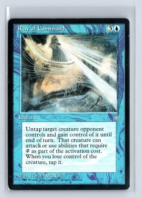 RAY OF COMMAND – MTG Magic the Gathering Card – Ice Age – Common - Image 1 of 4