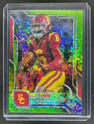 2025 Bowman Chrome U Makai Lemon Lime Green Mini-Diamond Refractor #/275 - Image 1 of 2