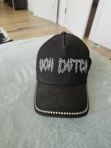 Von Dutch - schwarze Truckermütze - Schirm mit Strassbesatz - Gothic Logo mit Spikes - Bild 1 von 10