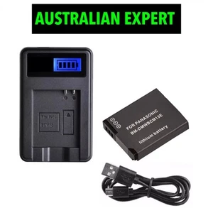 Battery + Charger For BCM13 Panasonic Lumix DMC-ZS30 DMC-ZS40 DMC-TZ60 DMC-TZ70 - Picture 1 of 4