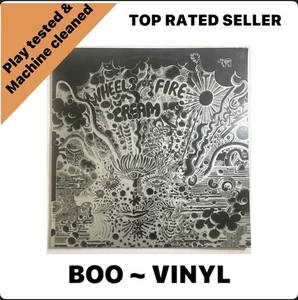 Cream Wheels of Fire Vinyl Lp Record RSO 2394-137 EX / VG+ - Picture 1 of 6