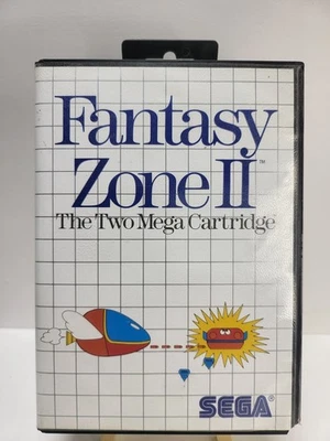 Fantasy Zone II 2 Sega Master System With Cartridge And Case No Manual Tested - Image 1 of 4