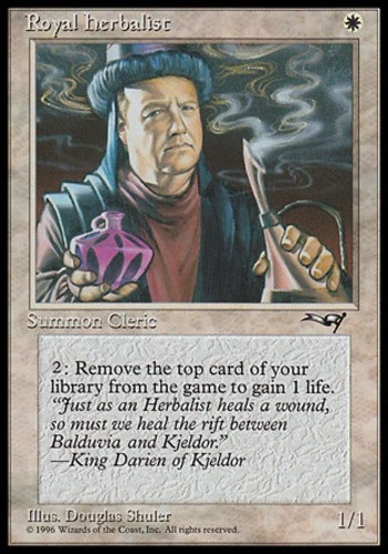 Royal Herbalist (Male) - Alliances # MTG Magic The Gathering - Image 1 of 1