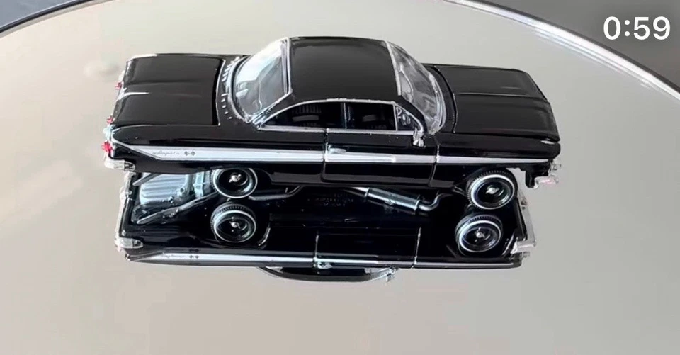 1: 64(罕见自动对焦)Revell 1961 雪佛兰 Impala 定制 13x7 Dayton’s & 520 Sportway’s — 第 1/1 张图片