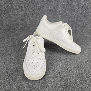 Zapatillas bajas para mujer Nike Court Vision talla 7,5 blancas estilo clásico retro - Imagen 1 de 12