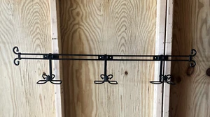Longaberger Schmiedeeisen Wandgestell 3 Platte Ahornblatt Design - Bild 1 von 8