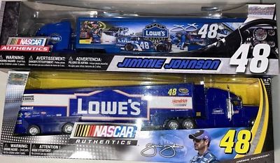 Two Pack Jimmie Johnson NASCAR Haulers New in Box! 1/64 Scale - Image 1 of 4