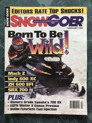 Vintage Snow Goer Magazine 02–1998 - Image 1 of 4