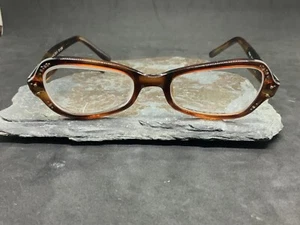 Vintage 1960's E.I.Marlene Decor Tortoise Shell Frames W/RHIMESTONES France - Picture 1 of 11