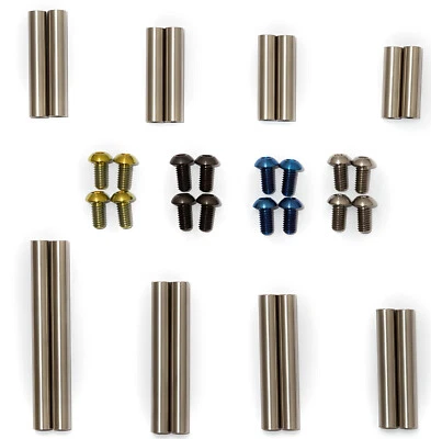 Shock Axle +2 Titanium Bolts, 43% Lighter, 4 Colors, 15 Length Choose - Image 1 of 3