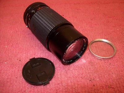 Vintage MC Auto Macro Zoom Lens 1:4.5 75-200mm for Canon FD, Japan, Free ship! - Image 1 of 4