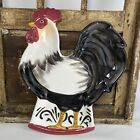Heartfelt Kitchen Creations Chicken Rooster Plate Platter Young’s 10 1/4” x 12”